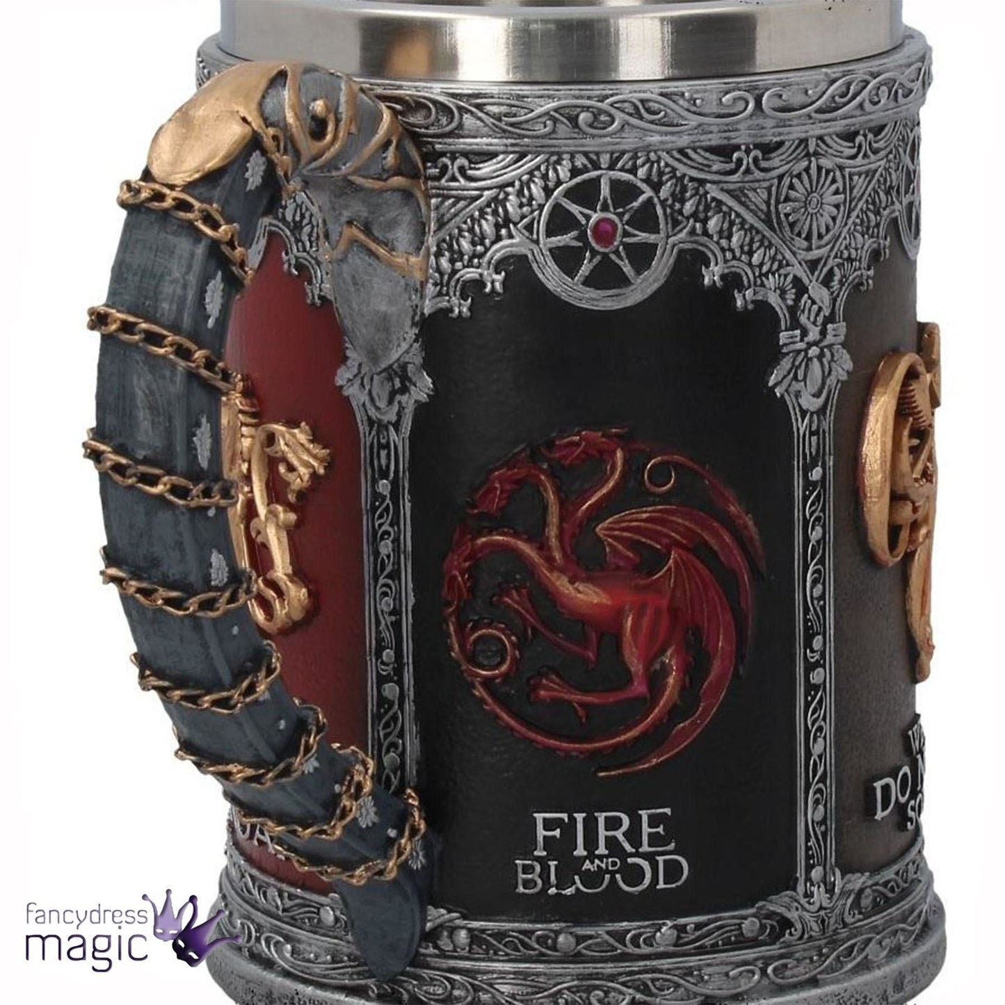 Game of Thrones/House of the Dragon Series Mug Wine Glass Beer Glass Stainless Steel Wine Glass Goblet
