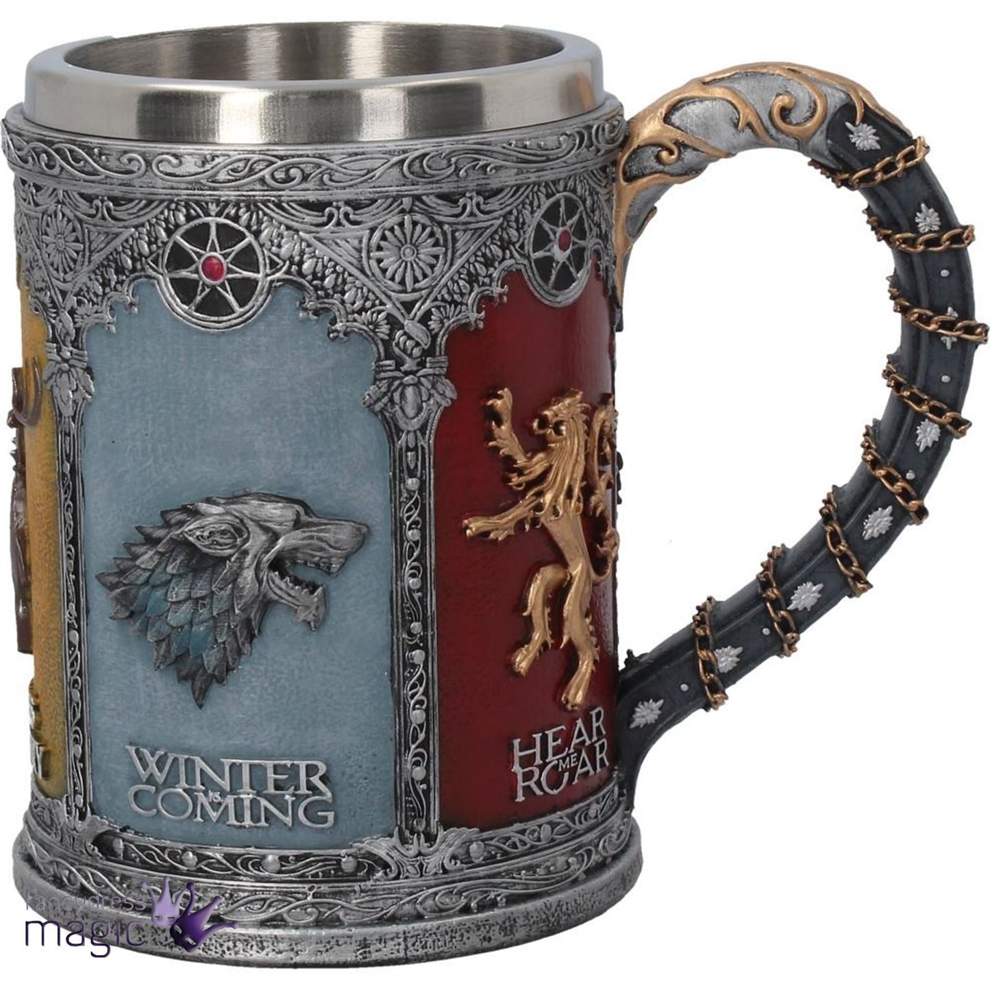 Game of Thrones/House of the Dragon Series Mug Wine Glass Beer Glass Stainless Steel Wine Glass Goblet