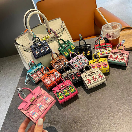 Mini Bags-Little House(CAN OPEN)-Key Chain,Bag Charm,Airpods Case